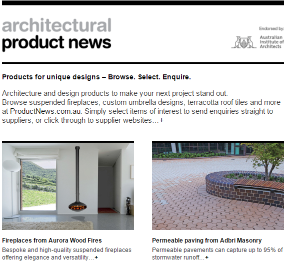 Architectural Product News, Editors’ Picks 2015